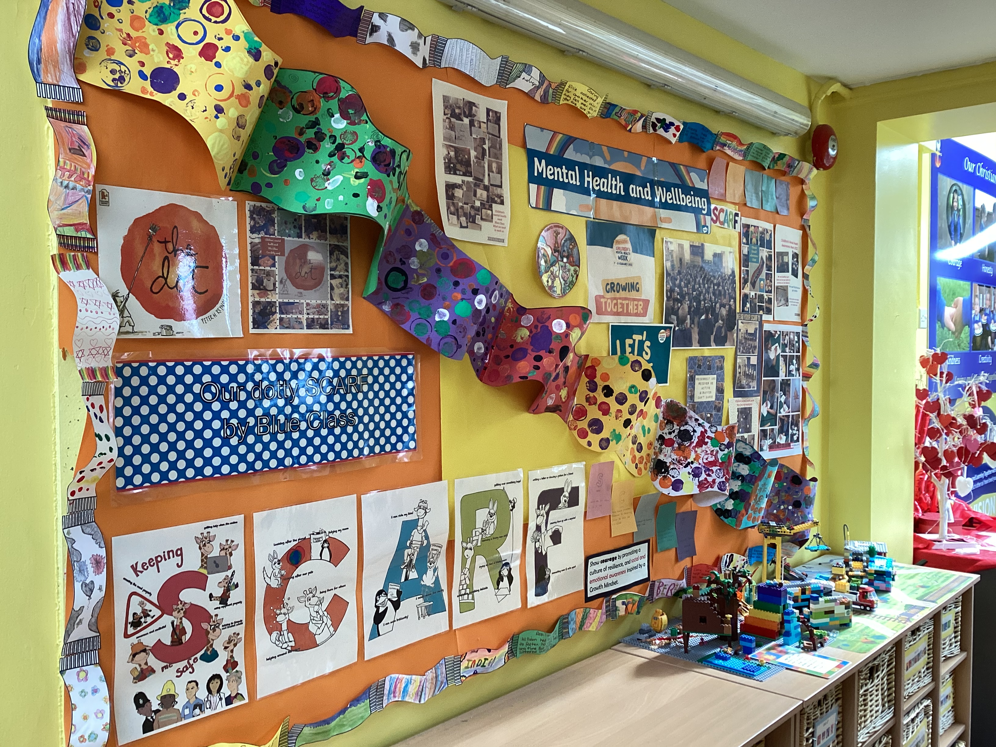 Image of Beresford Memorial CE First School SCARF display